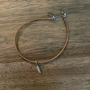 Pandora feather choker